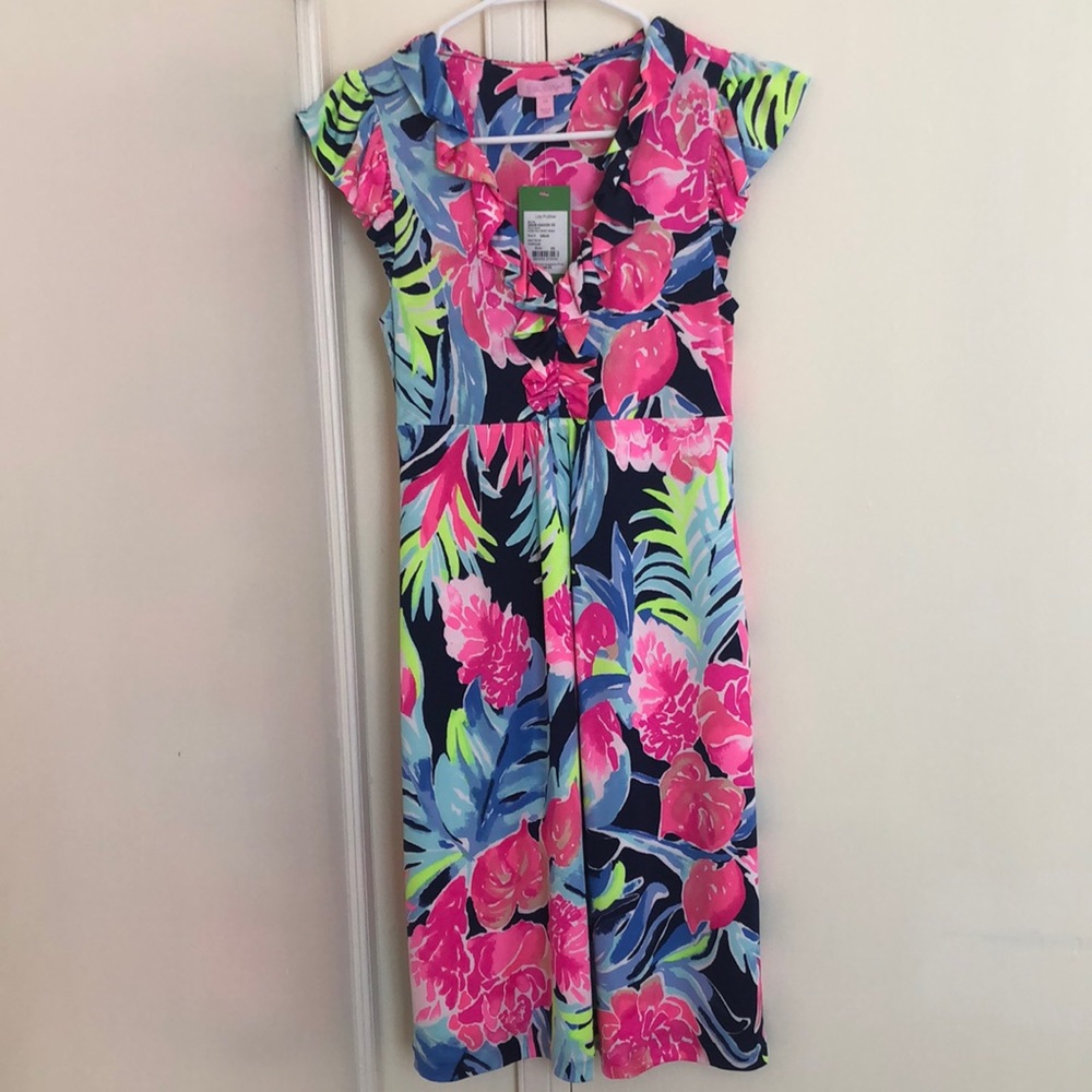 Lilly Pulitzer Clare Silk Jersey Dress